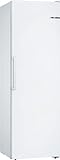 Bosch électroménager GSV36VWEV Congélateur vertical pose-libre Série 4, 249 litres, 5 tiroirs de congélation, 186 x 60 cm, Blanc