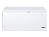Haier HCE519F Congélateur horizontal à puce, 504 litres, température réglable, éclairage intérieur, silencieux, installation libre 165 x 74,5 x 84,5 cm, blanc