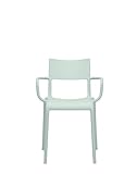 Kartell Generique A Ensemble de chaises, Polycarbonate, Vert Sauge, 52,5x52x79cm