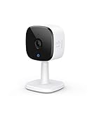 eufy Security Indoor Cam C120 Caméra de Surveillance WiFi Intérieure 2K, Sécurité du Domicile, Détection des Humains et Animaux de Compagnie par l'IA, Compatible avec Les Assistants Audio Vocaux