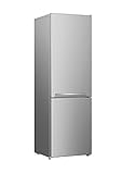 Beko RCSA270K30SN réfrigérateur-congélateur Autoportante 262 L F Gris, Acier inoxydable