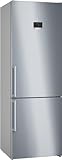 Bosch KGN49AIBT - Série 6 Réfrigérateur combiné pose-libre - 440 L - 203 x 70 (H x L) - Inox anti trace de doigts