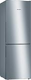 Bosch électroménager KGV33VLEAS - Réfrigérateur congélateur bas, pose libre, 288L - Froid brassé - L 60cm x H 176cm - Inox