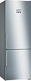 Bosch KGN49AIDP Serie 6 Réfrigérateur congélateur autoportant XXL D 203 x 70 cm 207 kWh/an Inox anti-traces de doigts 330 l Partie congélateur 108 l NoFrost VitaFresh plus