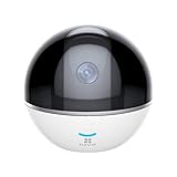 EZVIZ C6T Caméra Surveillance WiFi Intérieure 1080P, Camera ip Wi-Fi & Ethernet 360 ° Pan/Tilt, Vision Nocturne, Suivi de Mouvement Intelligent, Audio Bidirectionnel, Mode Vie Privé Noir