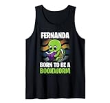 Fernanda - Born To Be A Bookworm - Personalise Débardeur