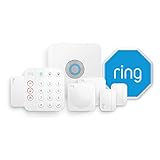Ring Alarm Kit 8 pièces (2e génération) avec sirène extérieure par Amazon | Système de sécurité domestique avec surveillance assistée optionnelle | Sans engagement à long terme