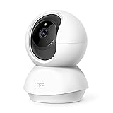 TP-Link Tapo Caméra Surveillance WiFi (Tapo C200), camera intérieur 1080P avec Vision Nocturne, Détection Humaine AI, Audio Bidirectionnel, Compatible avec Alexa et Google Assistant, Contrôle via App