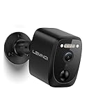 LEMNOI Caméra Surveillance WiFi Extérieure sur Batterie 6000mAh, 2K IP Caméra sans Fil Extérieure/Intérieure avec Détection Mouvement IA/PIR, Vision Nocturne, Audio Bidirectionnel, Étanche IP66