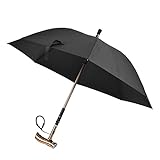 01 02 015 Canne de Parapluie, Protection Solaire portative de Parapluie de Vinyle pour l'urgence pour l'extérieur pour Le(Or)