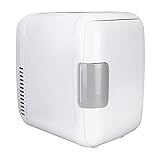 Zwinner Mini réfrigérateur 4L, Mini réfrigérateur Conception Ergonomique poignée humanisée économique et écologique Faible consommation d'énergie pour la Maison pour la Voiture