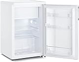SEVERIN Réfrigérateur Congélateur, sous-plan, Pose libre, Longueur 55 cm, 108L, Classe D, Veggibox incluse, 110 kWh/an, 37 dB, Blanc, KS 8829