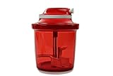 TUPPERWARE D76 Extra Chef SUPERSONIC rouge