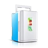 TEmkin Mini réfrigérateur Silencieux, Mini réfrigérateur Portable pour Chambre à Coucher, Voiture, Mignon, extérieur