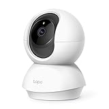 Tapo Caméra Surveillance WiFi intérieure 2K(3MP) C210, Détection de personne, Audio Bidirectionnel, Compatible avec Alexa et Google Assistant, pour Bébé/Animaux