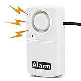 Alarme de Coupure de Courant 220V, Automatique Alarme Panne de Courant Coupure Alarme de Panne avec LED Alarme de Défaut Automatique et Fil 120db, Blanc