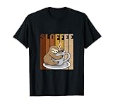 Sloffee Buveur de café Paresseux T-Shirt
