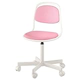 IKEA.. 903.208.27 Örfjäll Chaise de Bureau pour Enfant Blanc/Rose