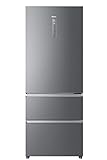 Haier A3FE743CPJ Réfrigérateur avec congélateur à tiroirs, 70 cm, installation autonome