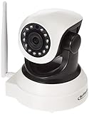 Sricam WiFi Caméra Surveillance Détection de Night Vision, Caméra IP sans Fil, 2 Voies Audio, Alerte de détection de Mouvement, Surveillance vidéo