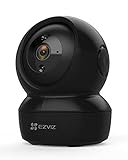 EZVIZ C6N Caméra Surveillance WiFi Intérieur 1080P, Camera IP WiFi & Ethernet 360 ° Pan/Tilt Compatible Alexa, Vision Nocturne avec IR Intelligente Caméra Bébé Suivi de Mouvement Audio Bidirectionnel