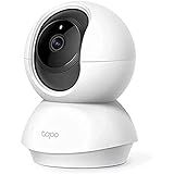 TP-Link Tapo Caméra Surveillance WiFi (Tapo C210), camera intérieur 3MP(2K), Vision Nocturne, Détection Humaine AI, Audio Bidirectionnel, Compatible avec Alexa et Google Assistant, Contrôle via App