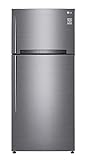 Réfrigérateur congélateur haut LG GTD7850 - Réfrigérateur 2 portes Inox 506 Litres - Total No Frost - Compresseur linéaire Inverter - Contrôle Wifi - Fabrique de glaçons