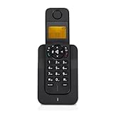 N/A Système téléphonique sans Fil Extensible avec 1 combiné, appelant IDENTIFIANT/Appel en Attente, réglable LCD Luminosité, téléphone Portable (Color : Color Randomly)
