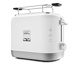 Grille Pain - Toaster Electrique KENWOOD TCX751WH kMix - 2 fentes - 900 W - Blanc