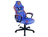 Superman Siège Gamer Junior/Chaise de Bureau Licence Officielle DC Comics