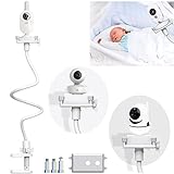 EYSAFT Support de caméra universel pour bébé Support de moniteur/ appareil photo / téléphone portable / caméra bébé, flexible, pour la chambre d'enfant, compatible avec la plupart des babyphones