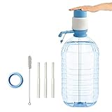 MovilCom® Distributeur d'eau pour bouteilles d'eau de 2,5 l, 3, 5, 6, 8, 10 et 12 l Compatible avec bouteilles (Pet) d'eau avec bouchon Ø 38 mm et 48 mm