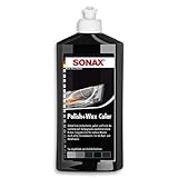 SONAX Polish+Wax Color (500 ml) pour toutes peintures standard et métallisées et facile à appliquer et d’une grande efficacité | Réf: 02961000