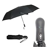 Trencool Parapluie pliant. Lit parapluie. Parapluie Homme Anti Vent Grand. Parapluie Homme Noir Automatique XXL 90-95 cm et 110-120 cm.