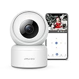 IMILAB C20 Pro 2K Caméra Surveillance WiFi intérieure sans Fil, Caméra à 360°, Vision Nocturne, Audio bidirectionnel, Détection de Mouvement, Suivi Intelligent pour Bébé/Animaux