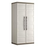KETER | Armoire haute XL EXCELLENCE 89x54x182 Sable/Terre