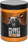 nu3 Beurre de cacahuète naturel onctueux (Peanut Butter) 1 kg 100% beurre d'arachide - Naturellement protéiné - Sans sucre, sel et huile de palme – Puree de cacahuètes pour tartines ou en cuisine