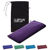 Lotus Weighted Lavender Eye Pillow Sleeping & Spa Relaxation mask - Yoga Eye Pillow - Lavender Aromatherapy Eye Pillow - H...