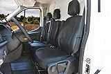 Housses de siège spécialement conçues pour Ford Transit à partir de 2014/20 - Housses de protection en cuir synthétique