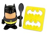 Batman - Coquetier et Emporte Piece Pour Toasts Avec Cuillère Et Accessoires