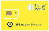 Carte SIM pour TRACKER / TRACEUR GPS PERSONNEL - Things Mobile - avec couverture mondiale et réseau multi-opérateur GSM/2G/3G/4G, sans coûts fixes. 16€ de crédit inclus