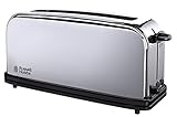 Russell Hobbs Toaster Grille Pain 1000W, 1 Longue Fente, Chauffe Viennoiserie - 23510-56 Victory