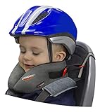 SANDINI SleepFix® Kids BIKE – Oreiller/coussin de nuque pour enfant avec équilibrage thermique – Accessoire de siège enfant à vélo et dans une remorque – Empêche la tête de basculer pendant le sommeil