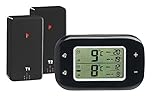 Thermomètre digital sans fil pour réfrigérateur et congélateur avec 2 capteurs [Rosenstein & Söhne]