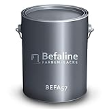 Befaline © Vernis de protection pour métal 3 en 1 - 1l Jaune colza - Peindre Peinture métal, fer, zinc, aluminium, acier - Extrêmement résistant, résistant à l'abrasion - Made in Germany