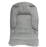 Monsieur Bébé - Coussin de confort pour chaise haute bébé enfant gamme Ptit - Gris souris