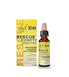 Rescue Kids Compte-gouttes, La sérénité pour toute la famille, sans alcool, Vegan, Complément alimentaire, 1 Flacon Compte Gouttes x 10 ml