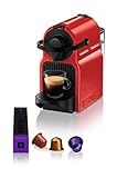 Krups Inissia rouge, Machine à café Nespresso, Cafetière expresso à dosettes, Compacte Automatique, Pression 19 bars YY1531FD