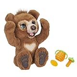FurReal friends, Peluche Interactive Cubby, l'ours Curieux Multicolore