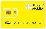 Carte SIM pour GPS TRACKER VOITURE -Things Mobile - couverture mondiale, réseau multi-opérateur GSM/2G/3G/4G LTE, sans coûts fixes, sans échéance avec des tarifs compétitifs. 10 € de crédit inclus